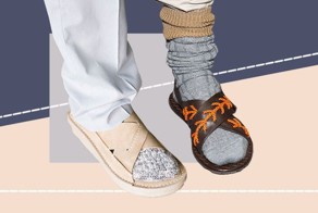 На заметку: носки + сандалии?