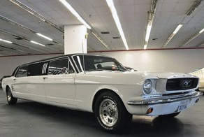 Найдено на eBay. Лимузин Ford Mustang 1966 (13 фото)