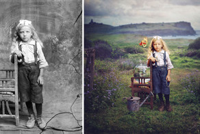 Эти отретушированные винтажные фотографии делают прошлое более волшебным 