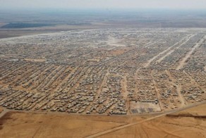 Лагерь для сирийских беженцев в Иордании (9 фото)