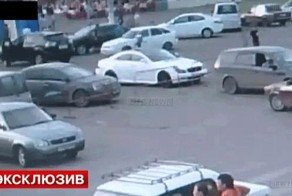 Расстрел бизнесмена в Красноярске (видео)