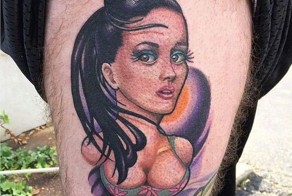 Потрясающие и потрясающе нелепые татуировки с голливудскими знаменитостями