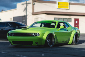 Шоу-кар Dodge Challenger по прозвищу "Халк"