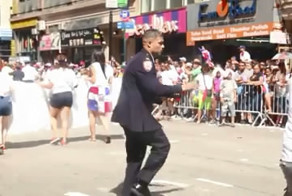 Танцы на параде в Доминикане