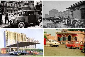 Бензоколонки в СССР (17 фото)