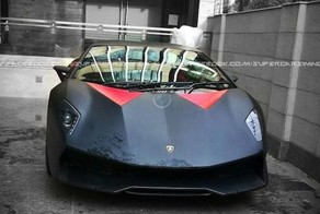 Реплика Lamborghini Sesto Elemento из Индии (7 фото)