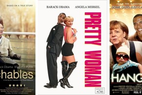 Меркель, Путин и Обама в роли героев известных кинофильмов