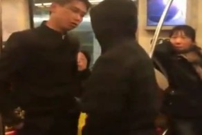 Китайский гопник не на того нарвался и получил по заслугам 