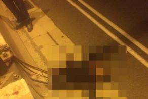 Байкер долетался