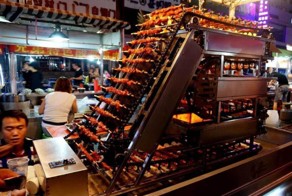 Шашлычный конвеер на 100 шампуров