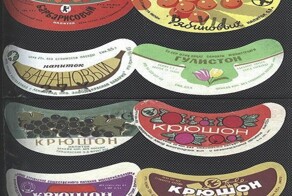 Коллекция этикеток лимонадных бутылок времен СССР