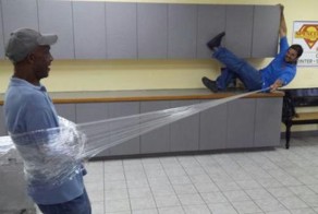 Когда на работе не скучно!