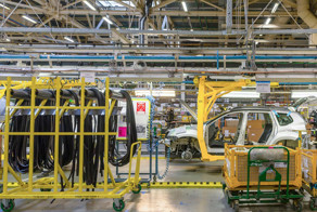 Производство автомобилей Renault цехах бывшего завода АЗЛК