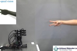 Японские студенты создали роботизированную руку, которую невозможно победить в «Камень, ножницы, бумага»