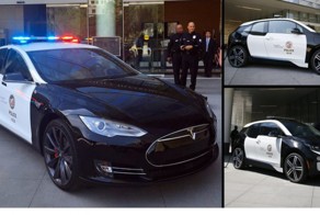 Tesla и BMW i3 пополнили полицейский автопарк Лос-Анджелеса