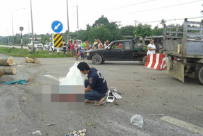 Жуткая смерть на дороге