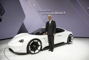 Электрический концепт Mission E от Porsche