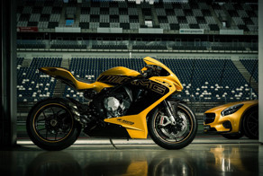 Cпортбайк MV Agusta в стиле купе AMG GT