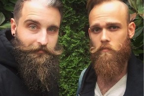 Эти двое парней превратили свои бороды в предмет искусства
