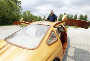 Американец создает уникальные автомобили из дерева
