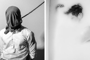 Депрессия в автопортретах фотографа