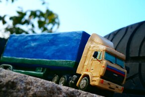 Пластилиновый КамАЗ из фильма "Дальнобойщики" 