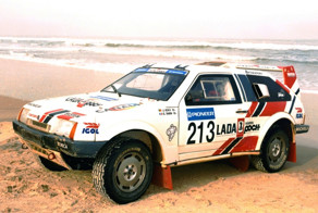 Раллийная Lada Samara с двигателем Porsche