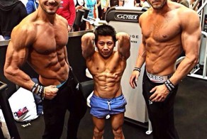 Самый низкий бодибилдер Британии Чун Тан - ростом всего 147 см!