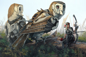 Художник Robert Chew показал как будут выглядеть животные-киборги