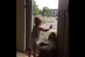 Ура,папа приехал!