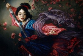 Если бы диснеевские принцессы были персонажами классических картин