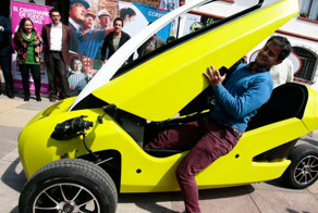 Soki - трехколесный чилийский электромобиль