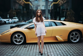 Сексуальные девушки и автомобили