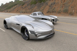 Концепт Mercedes-Benz Gullwing 21-го века