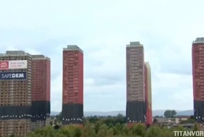 Не слишком удачный снос высоток в Глазго