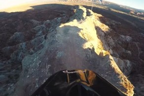 Да что вы знаете о страхе!  Сверхэмоциональный проезд по самому легкому участку трассы сегодняшнего Red Bull Rampage