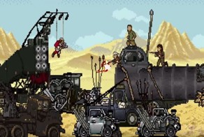 Если бы «Безумный Макс: Дорога ярости» был 8-битной игрой 90-х