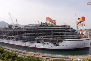 А вы когда-нибудь видели, как строят круизные лайнеры?