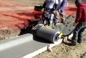 Все гениальное-просто! Ролик для выравнивания тротуаров, бордюров и поребриков