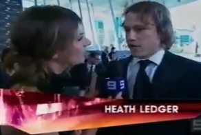 Реакция фанатки на неожиданную встречу с Хитом Леджером