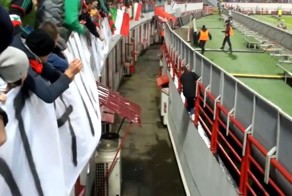 Как выбежать на футбольное поле матча Лиги Европы и вернуться на сектор непойманным