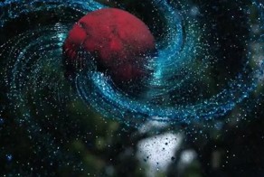 Спиральная галактика на заднем дворе