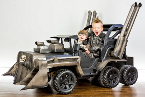 Детская машинка на хэллоуин в стиле Безумного Макса