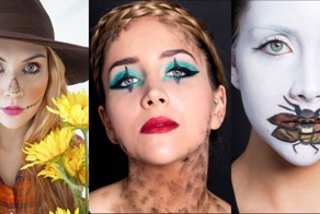 12 милых образов и вариантов макияжа на Хэллоуин