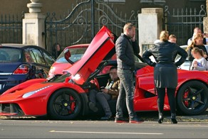 В Будапеште разбили Ferrari LaFerrari