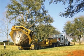 Машины для Транспортировки и Пересадки Больших Деревьев