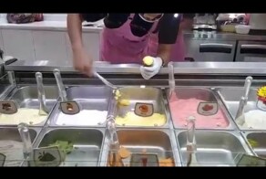 Как в Тайланде мороженое подают