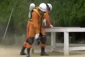 Японский пожарно-прикладной спорт или если бы Джеки Чан снимал фильмы про японских спасателей