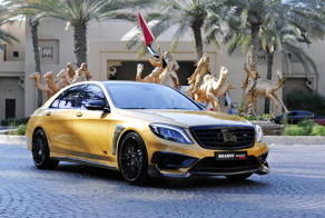 Компания Brabus представила Mercedes S65 AMG Rocket 900 “Desert Gold”