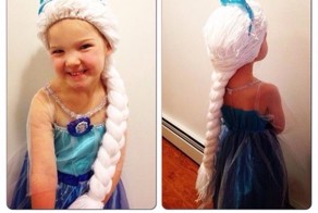 Прически диснеевских принцесс для девочек, больных раком